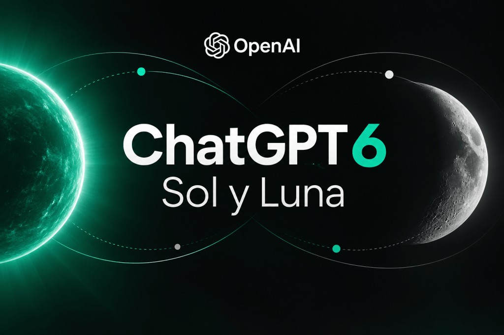 OpenAI presenta GPT-6 Sol y Luna: modelos más inteligentes y&nbsp;económicos