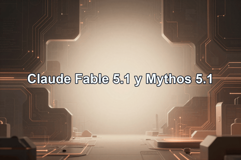Anthropic lanza las versiones 5.1 de Claude Fable y&nbsp;Mythos